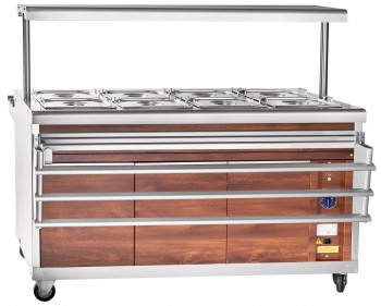 Мармит электрический Abat ЭМК-70ПМ-01 передвижной для предприятий общественного питания