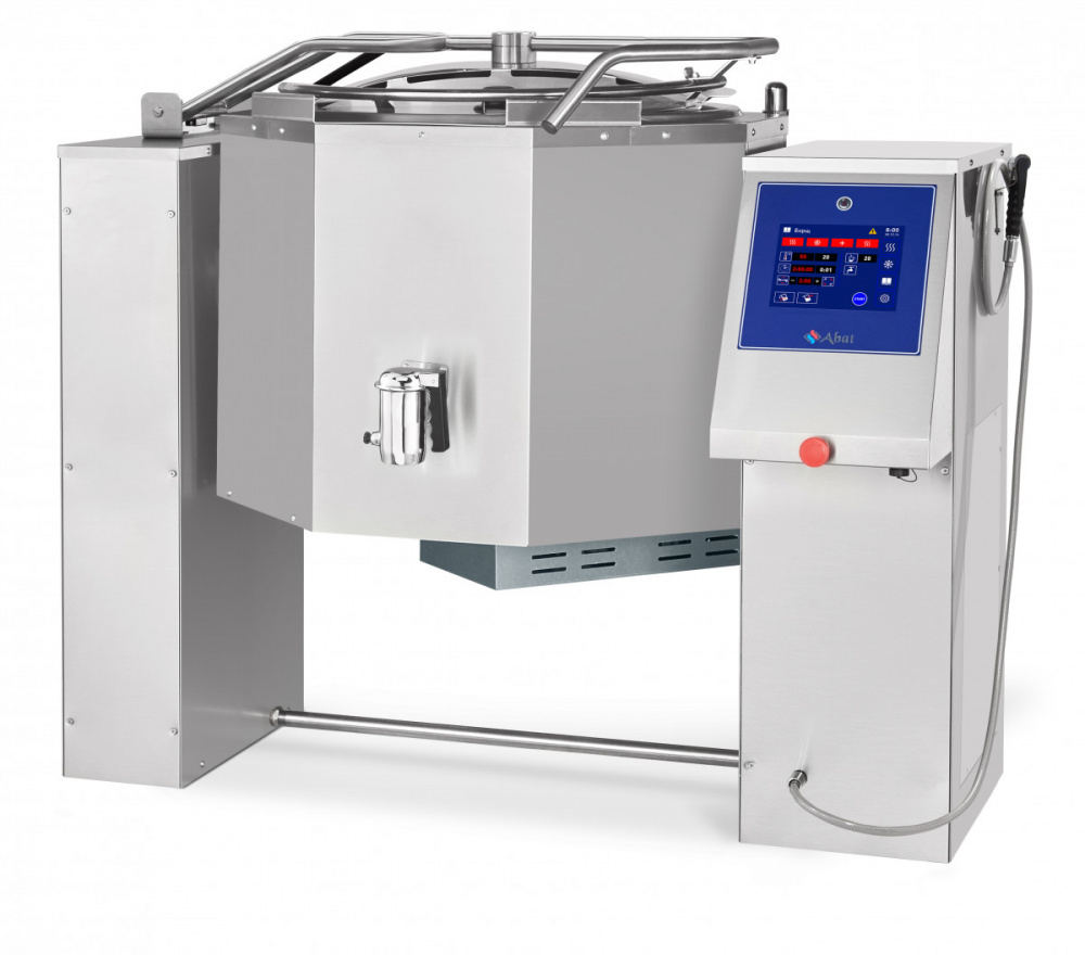Котел пищеварочный Abat КПЭМ-100-ОМП со сливным краном для предприятий общественного питания