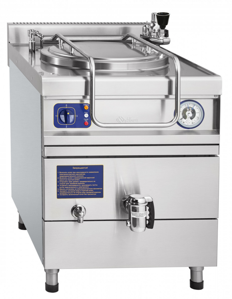 Котел пищеварочный Abat КПЭМ-60/9Т (лицо нерж.) для предприятий общественного питания