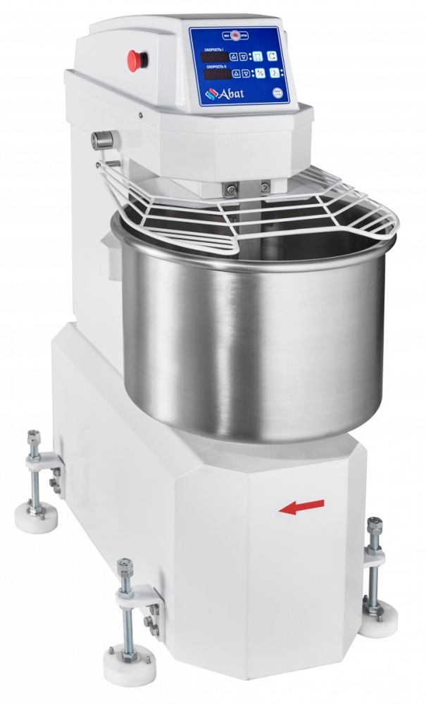 Тестомес спиральный Abat ТМС-40НН-2П серии CHEF для предприятий общественного питания