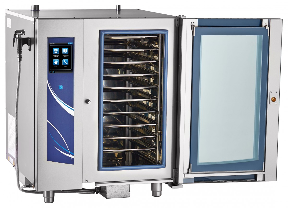 Пароконвектомат Abat ПКА 10-1/1ПП2 для предприятий общественного питания