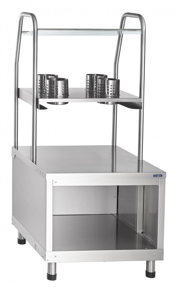 Прилавок для столовых приборов Abat ПСПХ-70КМ для предприятий общественного питания