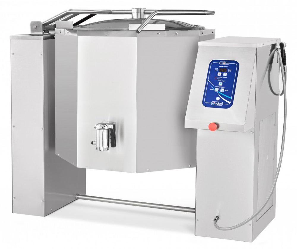 Котел пищеварочный Abat КПЭМ-160-О со сливным краном для предприятий общественного питания