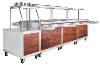 Прилавок для горячих напитков Abat ПГН-70ПМ передвижной для предприятий общественного питания