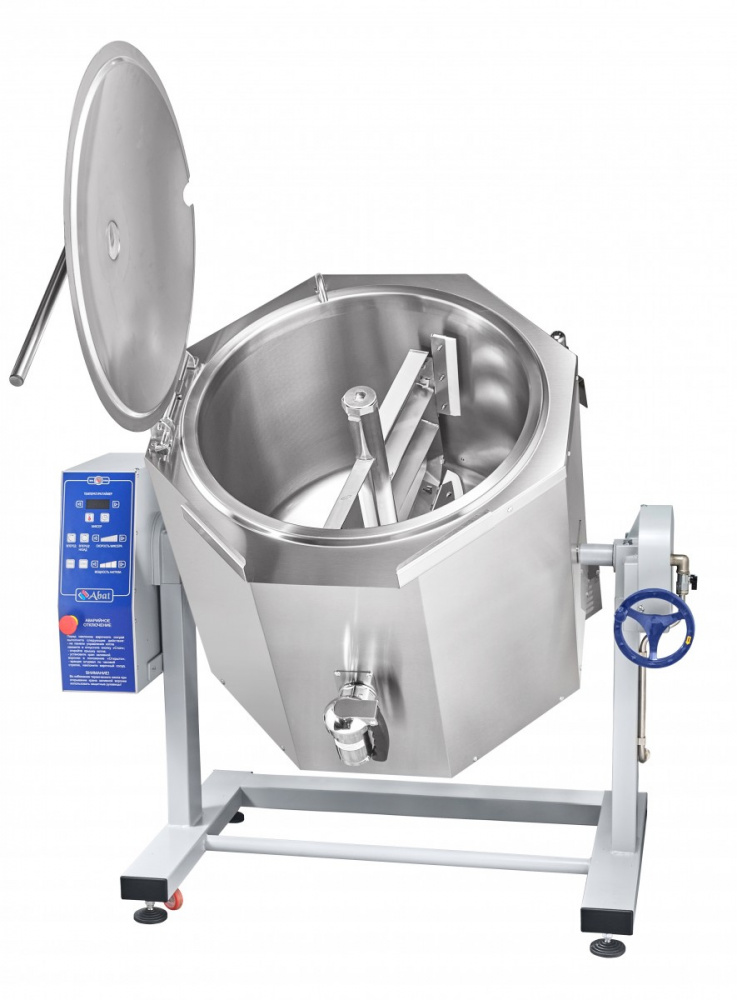Котел пищеварочный Abat КПЭМ-100-ОМР-ВК для предприятий общественного питания
