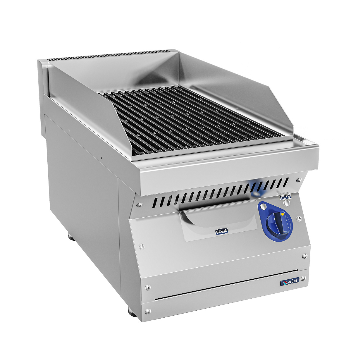 Гриль Abat ЭГЛ-40/1Н-00 лавовый электрический для предприятий общественного питания