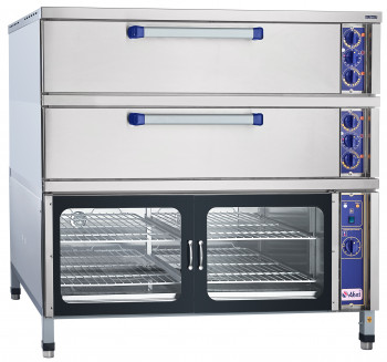 Модуль подовой печи ЭШ-1К с крышей для предприятий общественного питания