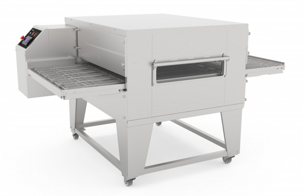 Конвейерная печь для пиццы Abat ПЭК-800 с дверцей для предприятий общественного питания