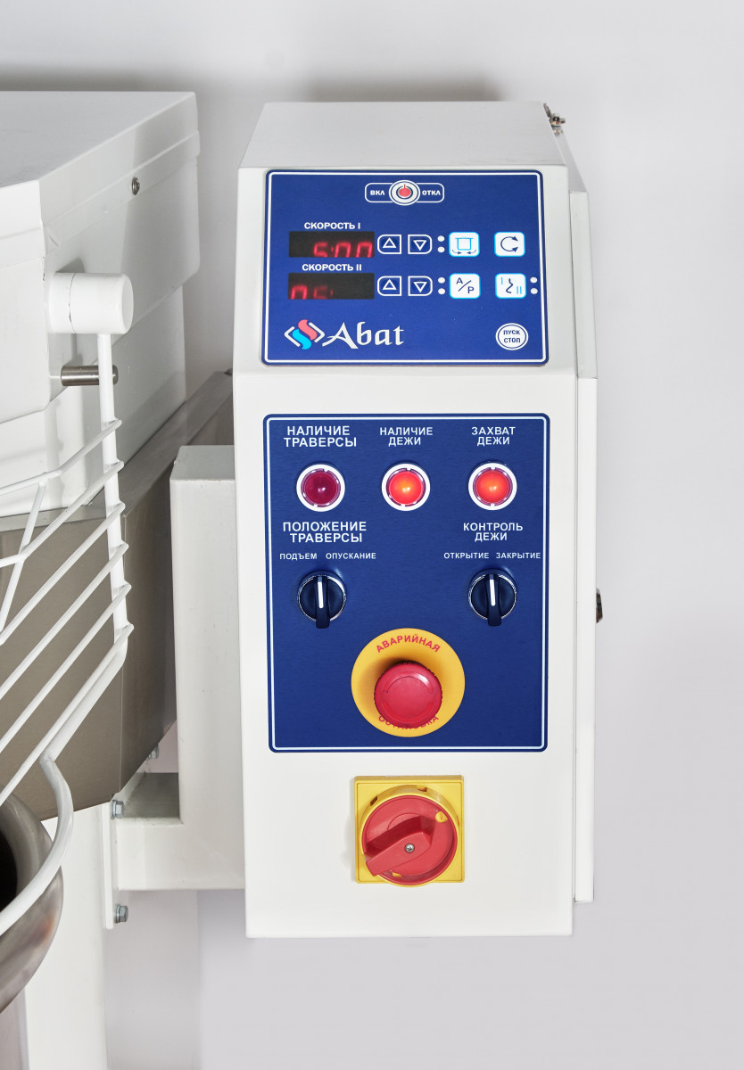 Тестомес спиральный Abat ТМС-120СП-2П серии CHEF для предприятий общественного питания