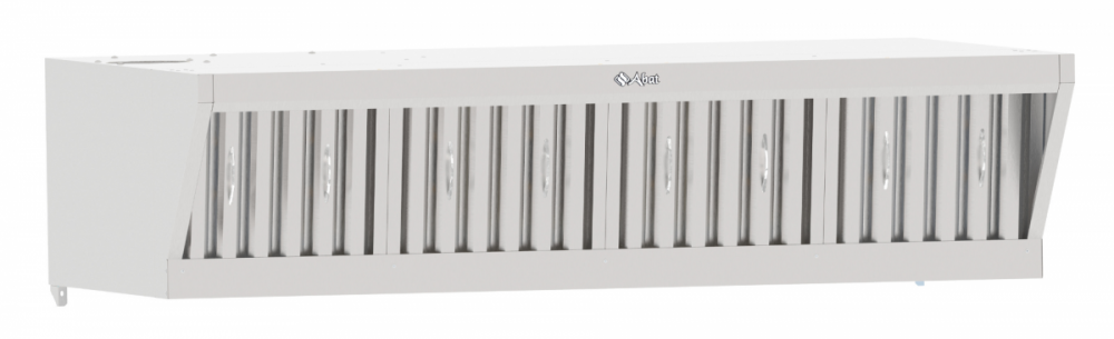 Зонт вытяжной Abat ЗВВ-1500П с пароконденсатором (встраиваемый) для предприятий общественного питания