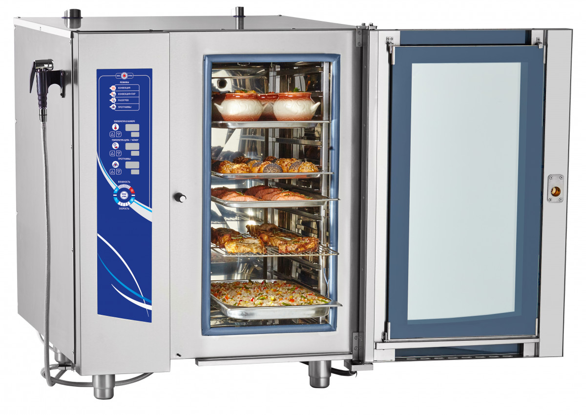 Пароконвектомат Abat ПКА 10-1/1ВМ2 для предприятий общественного питания