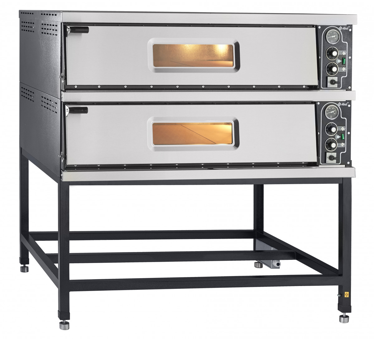Печь электрическая для пиццы Abat ПЭП-6 (без крыши) для предприятий общественного питания