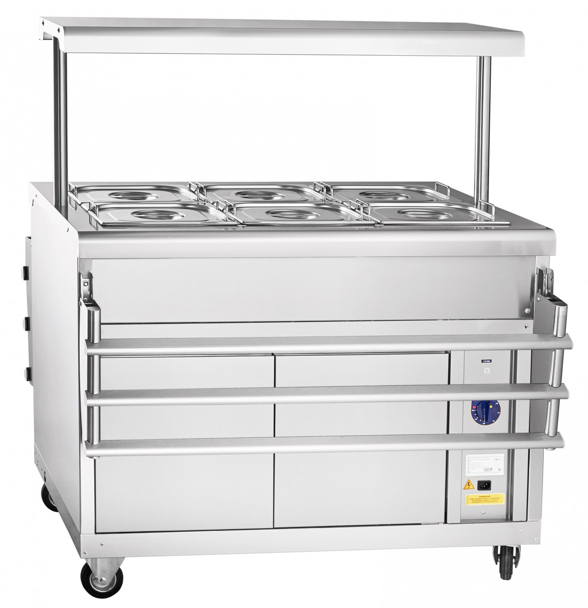 Мармит электрический Abat ЭМК-70ПМ передвижной для предприятий общественного питания