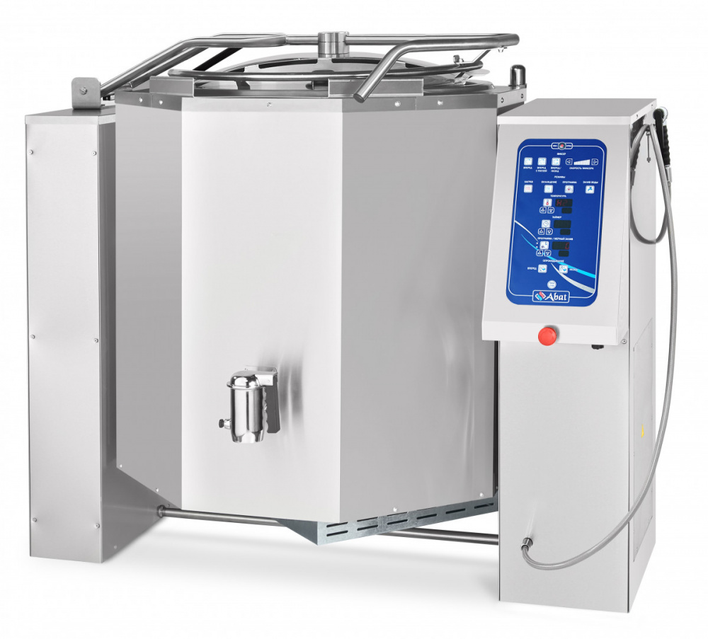 Котел пищеварочный Abat КПЭМ-350-ОМ2 со сливным краном для предприятий общественного питания