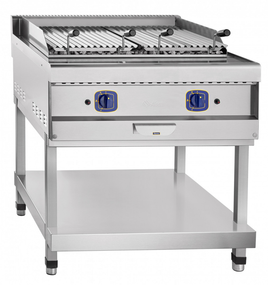 Гриль Abat ГЛК-90П лавовый для предприятий общественного питания