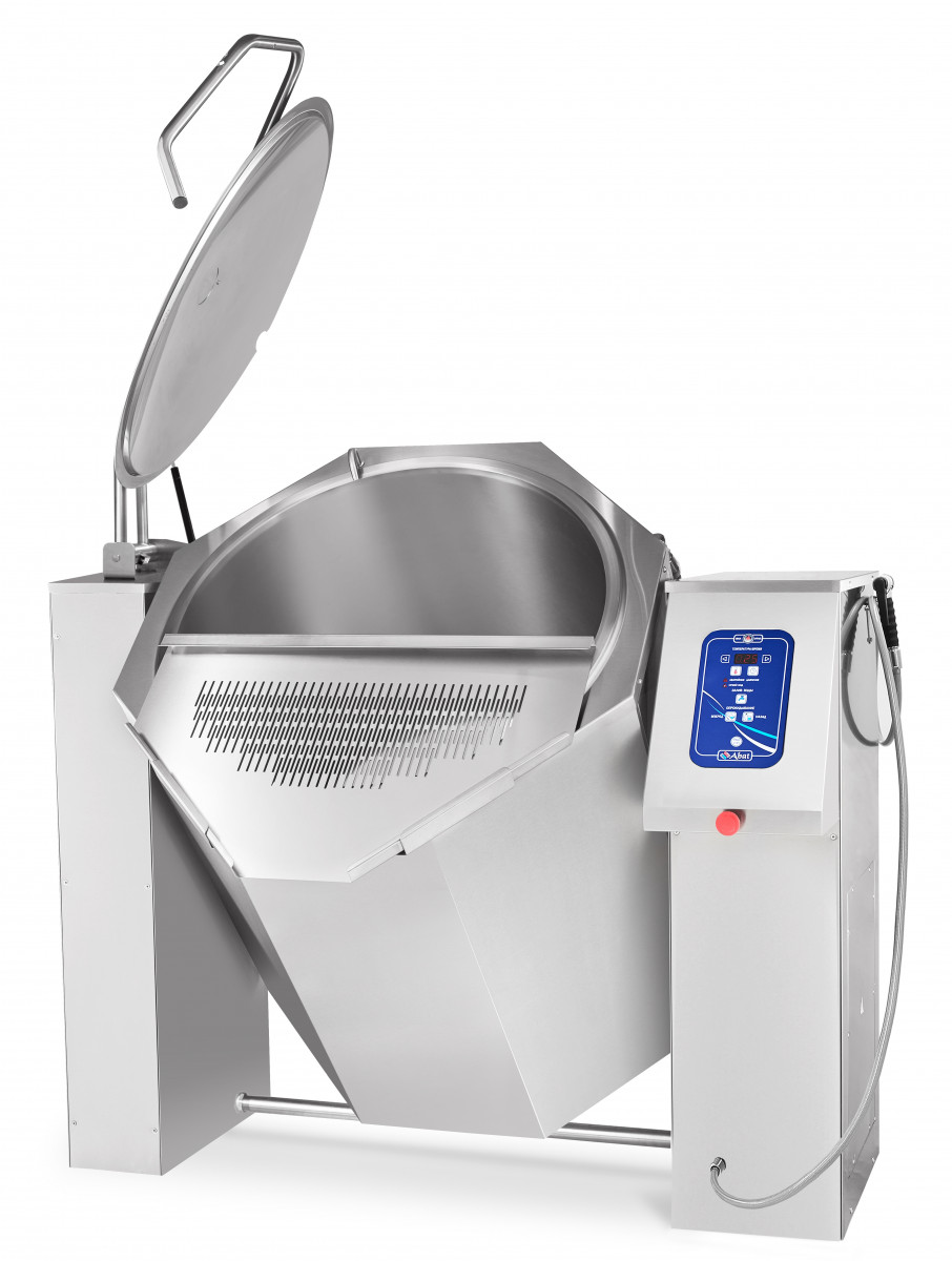 Котел пищеварочный Abat КПЭМ-350-О со сливным краном для предприятий общественного питания
