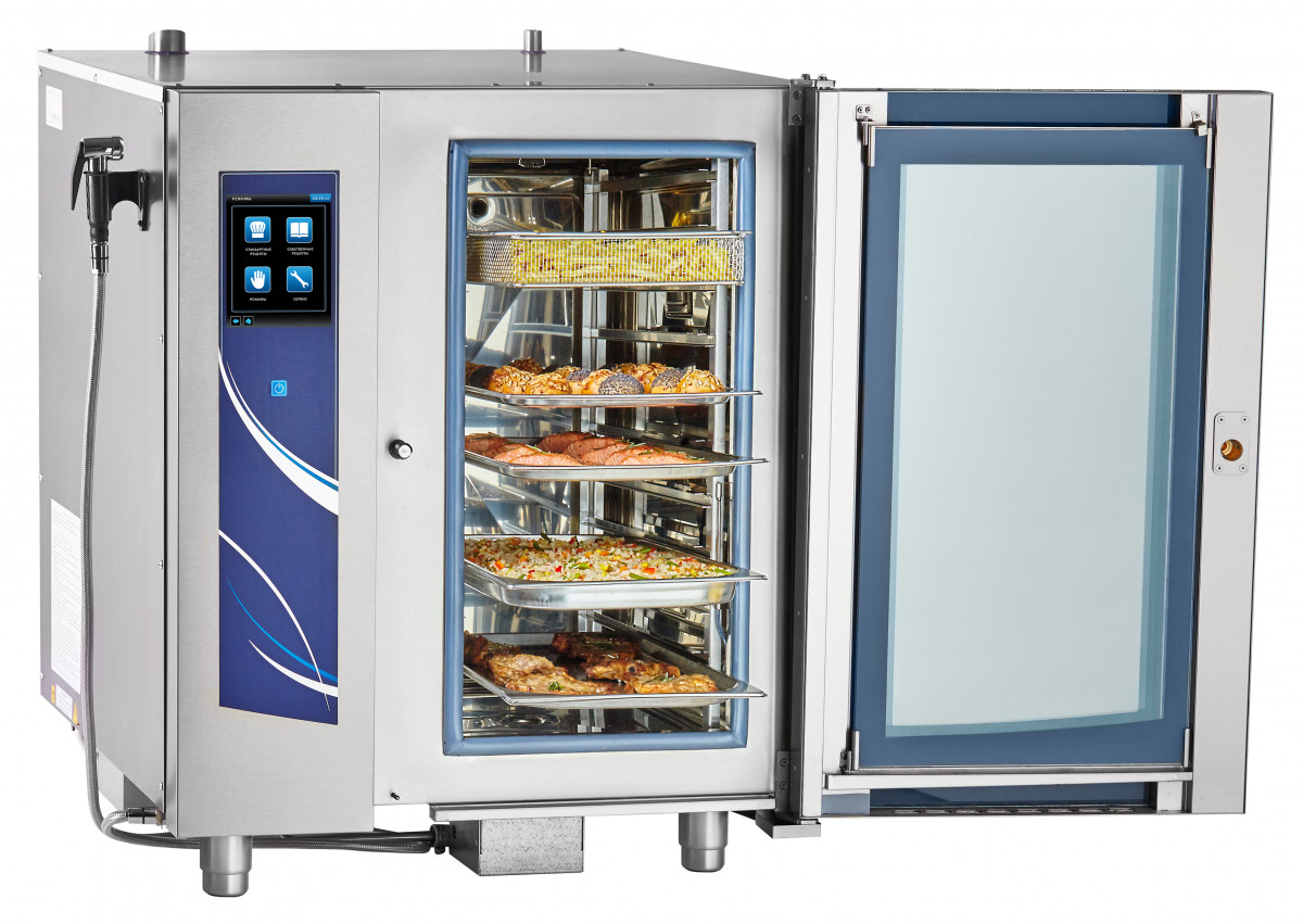 Пароконвектомат Abat ПКА 10-1/1ПП2 для предприятий общественного питания