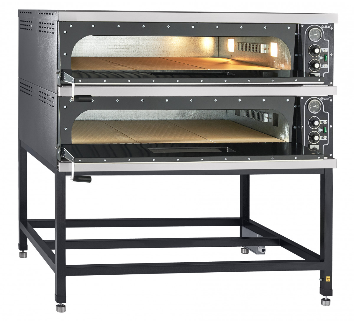 Печь электрическая для пиццы Abat ПЭП-6 (без крыши) для предприятий общественного питания