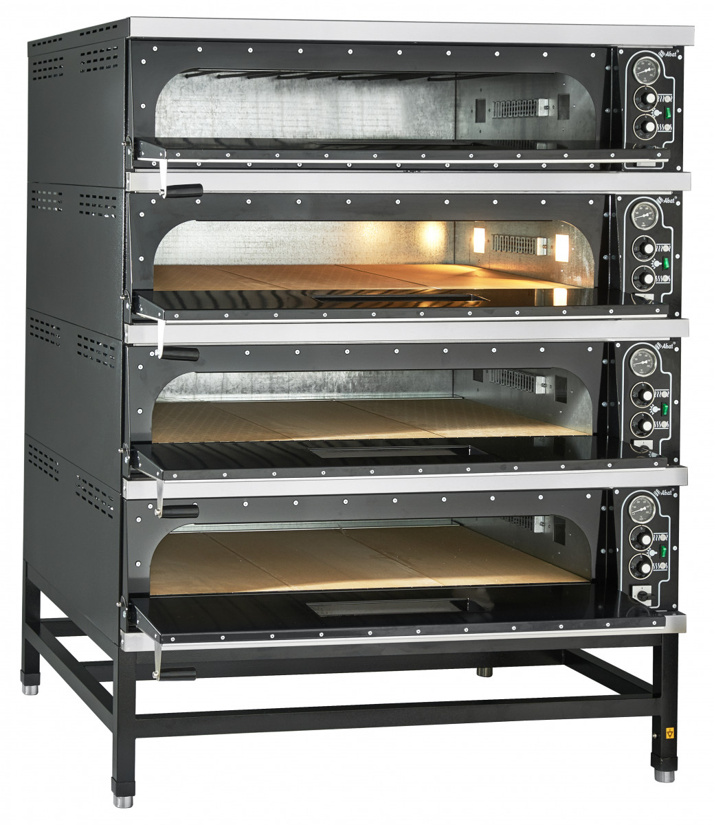 Печь электрическая для пиццы Abat ПЭП-6 (без крыши) для предприятий общественного питания