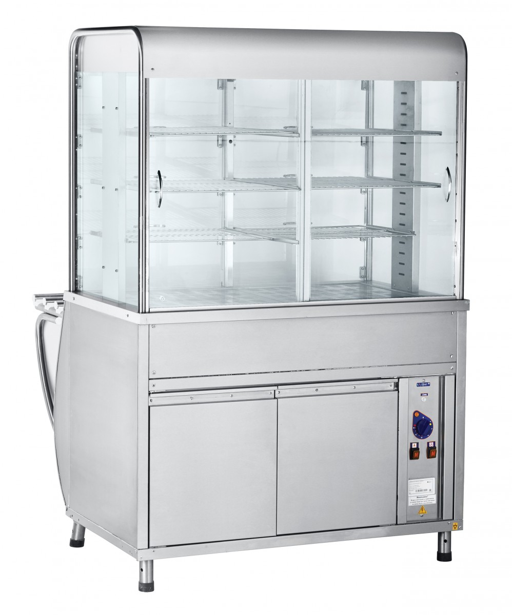 Прилавок-витрина тепловой Abat ПВТ-70М для предприятий общественного питания