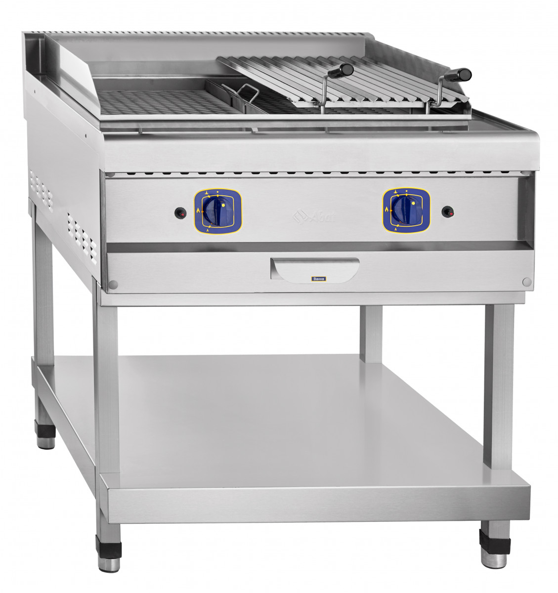 Гриль Abat ГЛК-90П лавовый для предприятий общественного питания