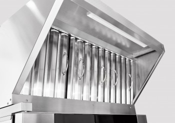 Зонт вытяжной Abat ЗВВ-4-6/4ПМ с пароконденсатором для предприятий общественного питания