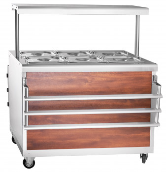 Мармит электрический Abat ЭМК-70ПМ передвижной для предприятий общественного питания