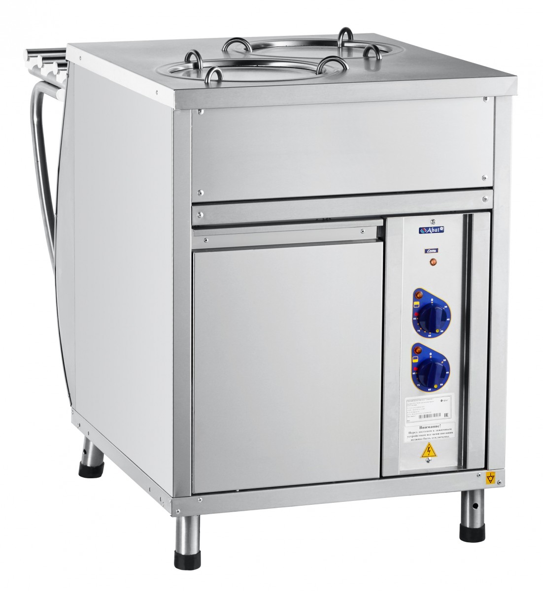 Прилавок для подогрева тарелок Abat ПТЭ-70М-80 для предприятий общественного питания