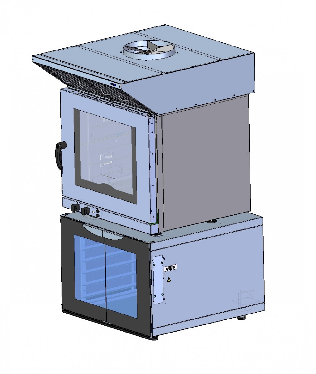Зонт вытяжной Abat ЗВВ-6-6/4 для предприятий общественного питания