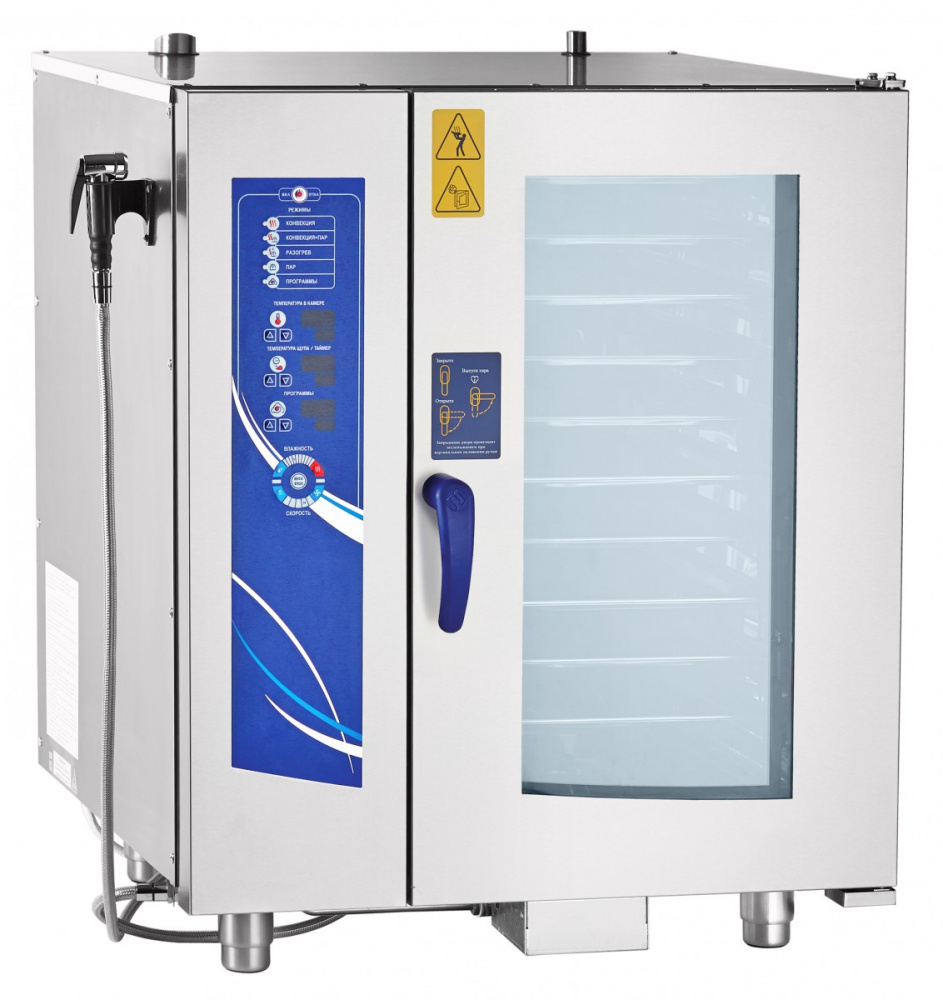 Пароконвектомат Abat ПКА 10-1/1ВМ2-01 для предприятий общественного питания