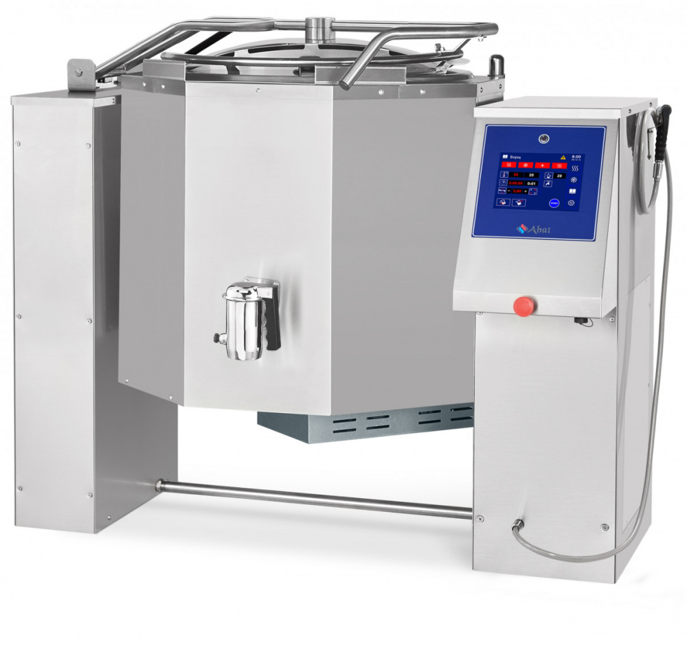 Котел пищеварочный Abat КПЭМ-160-ОМП со сливным краном для предприятий общественного питания