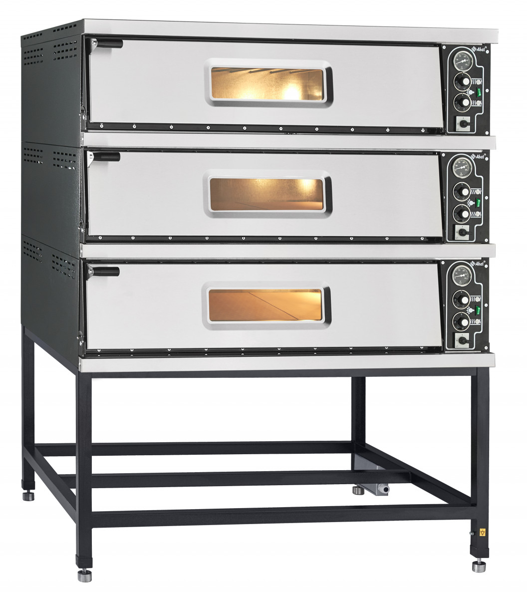 Печь электрическая для пиццы Abat ПЭП-6 (без крыши) для предприятий общественного питания