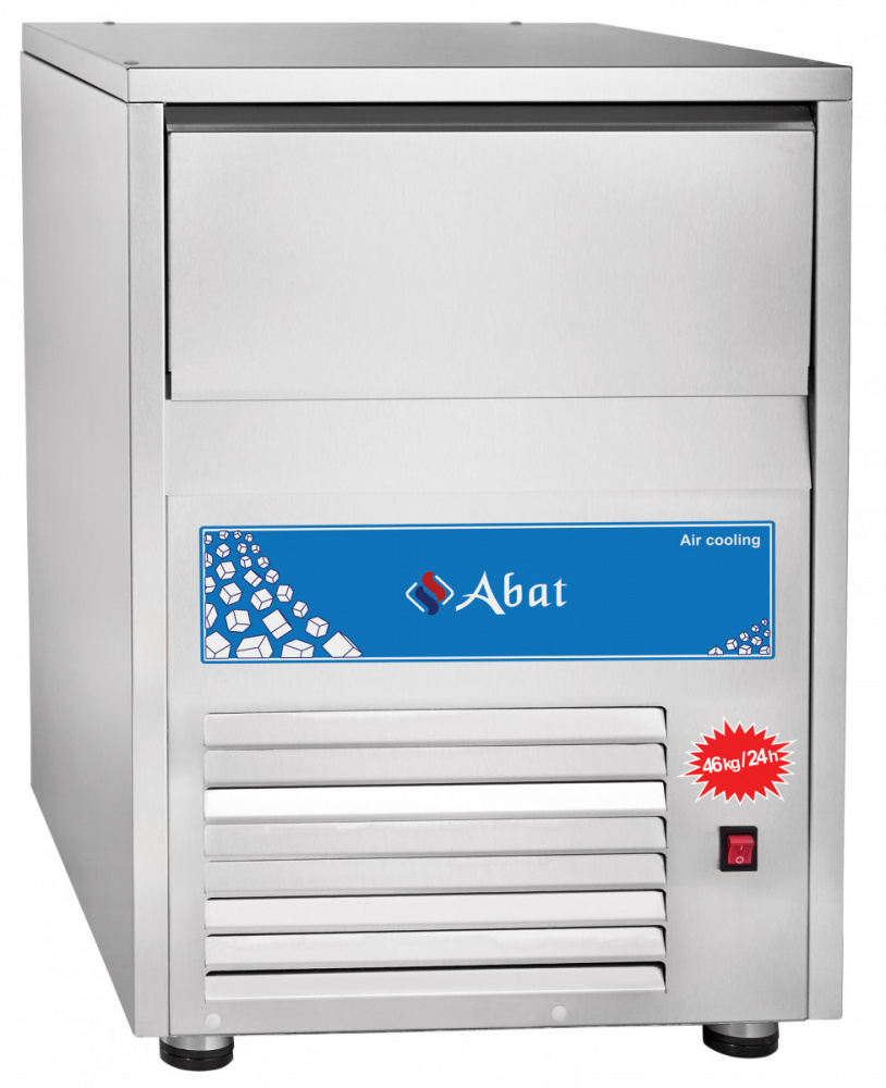 Льдогенератор Abat ЛГ-46/15К-02 (воздушное охлаждение) для предприятий общественного питания