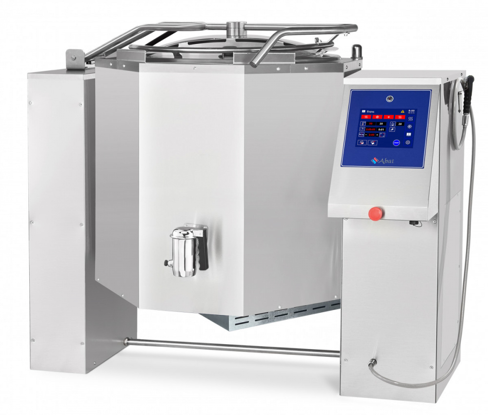 Котел пищеварочный Abat КПЭМ-250-ОМП со сливным краном для предприятий общественного питания