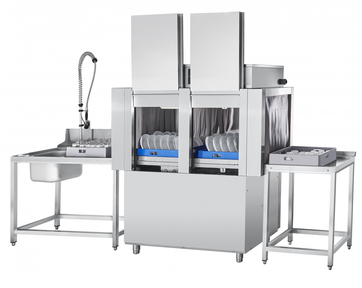 Туннельная посудомоечная машина Abat МПТ-1700 (правая) для предприятий общественного питания