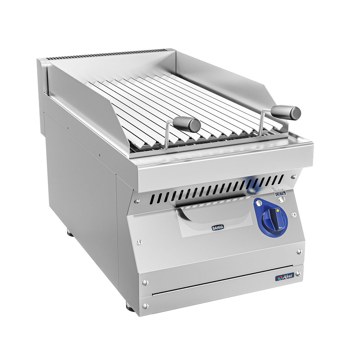 Гриль Abat ЭГЛ-40/1Н-01 лавовый электрический для предприятий общественного питания