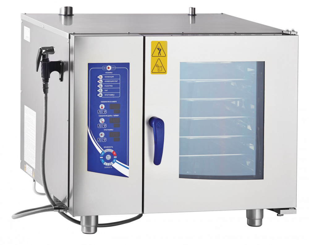 Пароконвектомат Abat ПКА 6-1/1ПМ2 для предприятий общественного питания