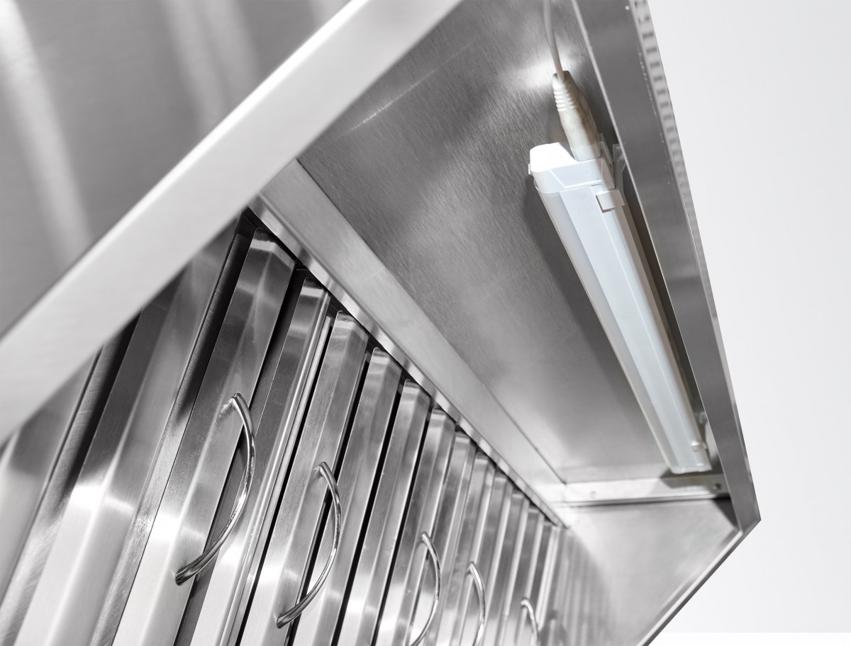 Зонт вытяжной Abat ЗВВ-800П с пароконденсатором для предприятий общественного питания