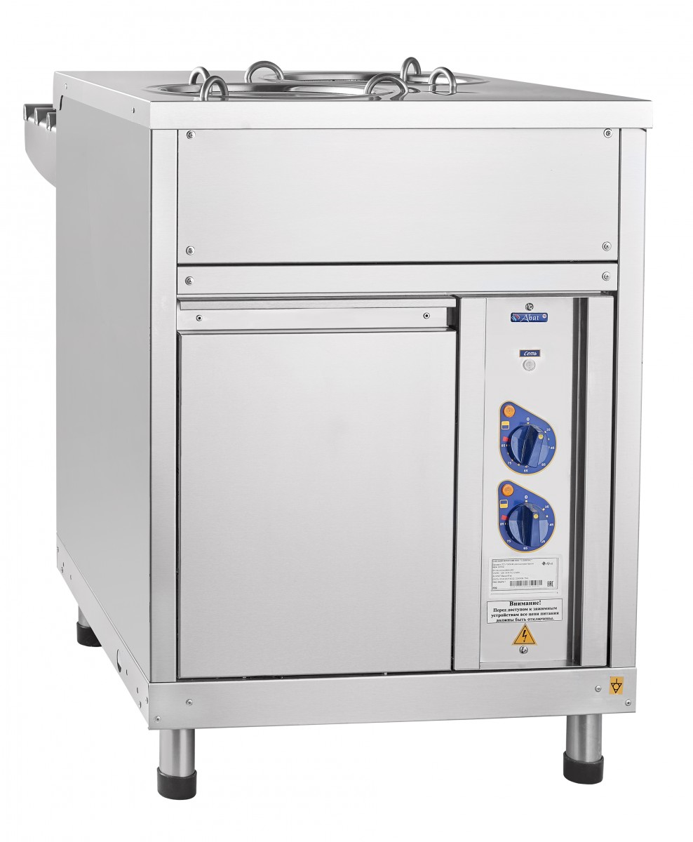 Прилавок для подогрева тарелок Abat ПТЭ-70КМ-80 для предприятий общественного питания