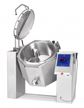 Котел пищеварочный Abat КПЭМ-100-ОМП со сливным краном для предприятий общественного питания