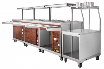 Прилавок для горячих напитков Abat ПГН-70ПМ передвижной для предприятий общественного питания