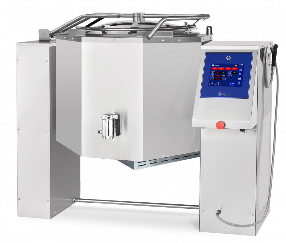 Котел пищеварочный Abat КПЭМ-200-ОМП со сливным краном для предприятий общественного питания