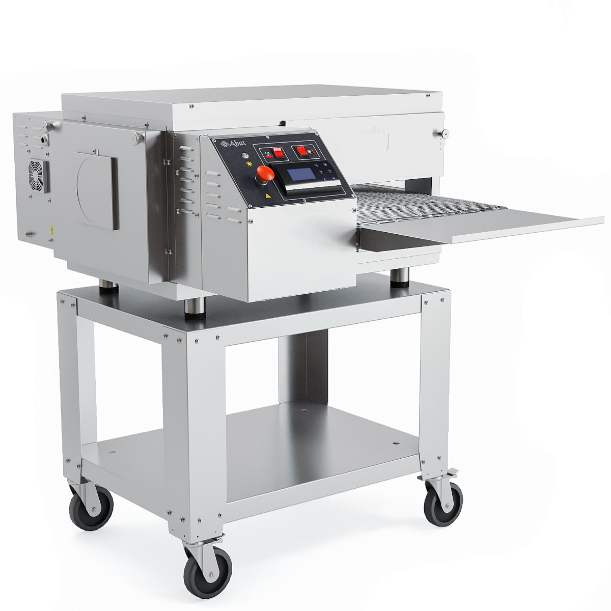 Конвейерная печь для пиццы Abat ПЭК-400 с дверцей для предприятий общественного питания