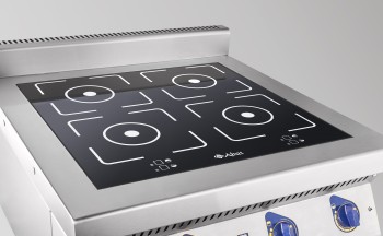 Индукционная плита Abat КИП-47Н (сдвоенный индуктор EGO) для предприятий общественного питания