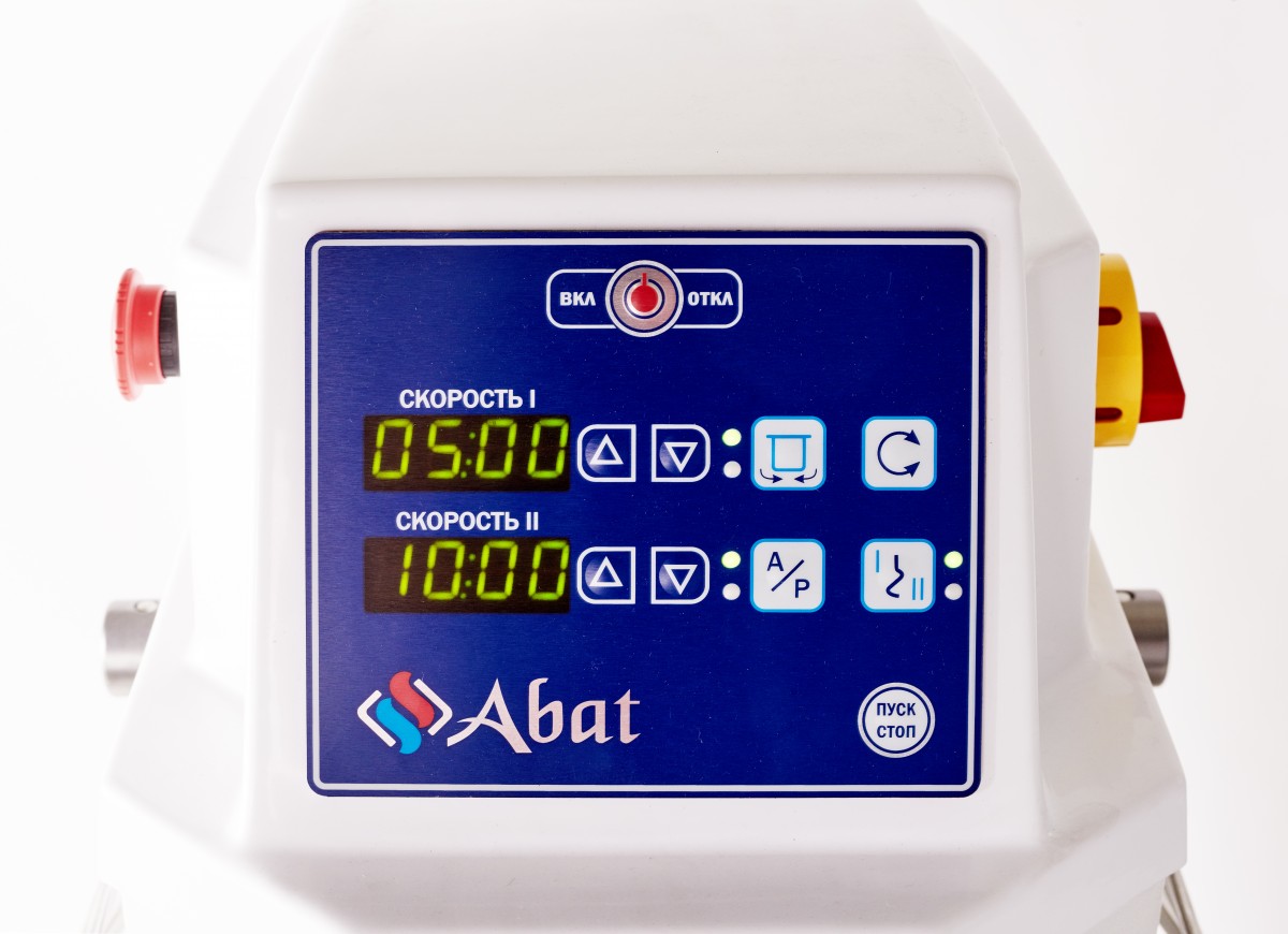 Тестомес спиральный Abat ТМС-120НН-2П серии CHEF для предприятий общественного питания