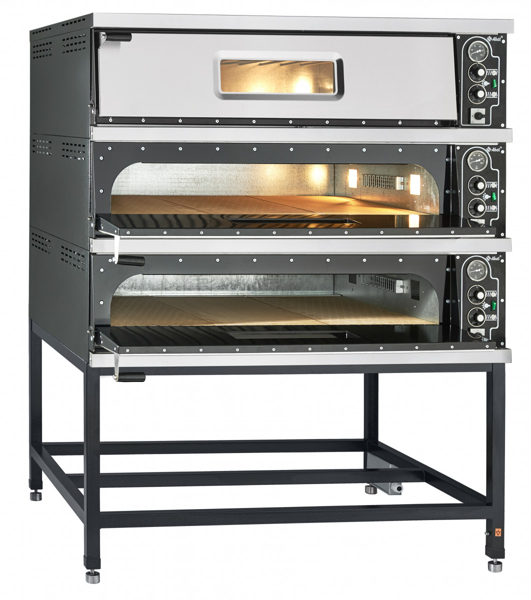 Печь электрическая для пиццы Abat ПЭП-6 (без крыши) для предприятий общественного питания