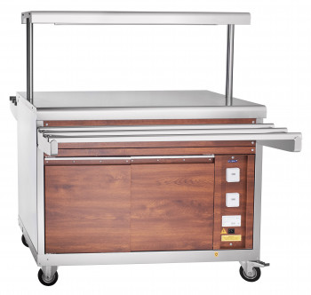 Прилавок для горячих напитков Abat ПГН-70ПМ передвижной для предприятий общественного питания