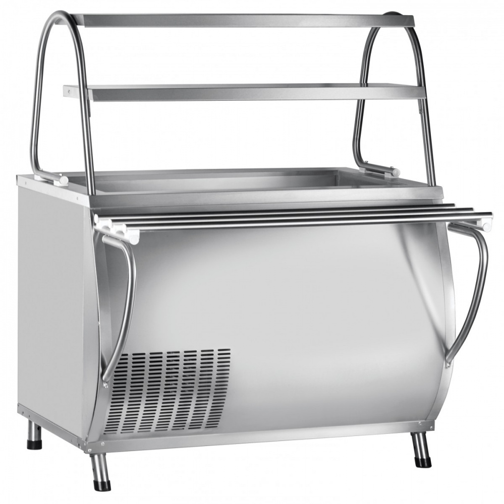 Прилавок для холодных закусок Abat ПВВ(Н)-70М-НШ для предприятий общественного питания