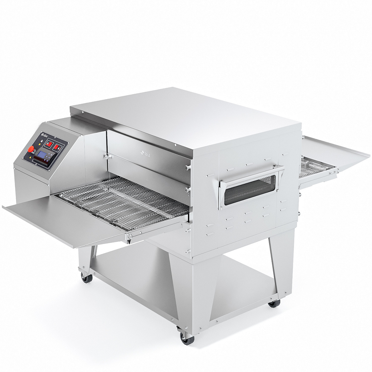 Конвейерная печь для пиццы Abat ПЭК-600 с дверцей для предприятий общественного питания