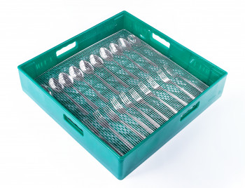 Кассета для столовых приборов 500х500 мм для предприятий общественного питания